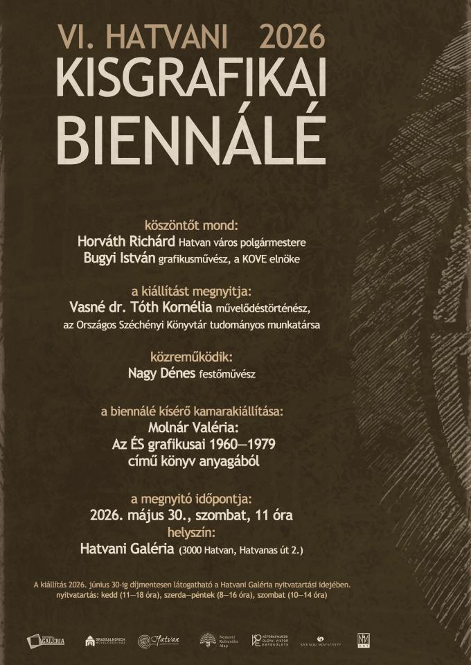 VI. Kisgrafikai Biennálé – Hatvani Galéria – Hatvan